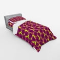thumbnail image 3 of Ambesonne Vintage Bedding Set 4 Pcs, Contrast Pastel Petals, Queen, Multicolor, 3 of 3