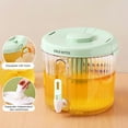 thumbnail image 2 of Easeky Large Cold Water Pitcher with Ice Guard & Removable Fruit Infuser, 1-Gal Bpa-Free Plastic Drink Dispenser for Parties, Picnics, Daily Hydration, 1X Cold Water Bucket, 2 of 4
