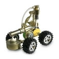 thumbnail image 1 of Vogacara Modelo de Motor de coche en miniatura, Motor de experimento físico, potencia de vapor de calor, juguetes educativos de aprendizaje Juguetes Educativos, 1 of 6