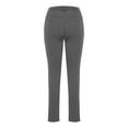thumbnail image 6 of WCMZJ Womens Dress Pants Work Business Skinny Leg Pants Office High Waisted Slacks Slim Fit Casual Trousers with Pockets Gray L, 6 of 8