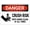 Warning Sign 3, variant on Danger Firing Range Sign – 8x12 Inch Reflective RustFree Aluminum,HighVisibility Safety Warning Sign,Weatherproof & UV Protected for Shooting Range or Gun Club
