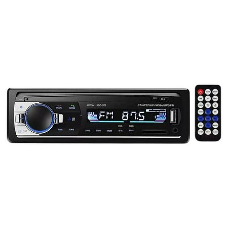 SharkTRUE Car Radio Receiver, Bluetooth Car Mp Player, Car Radio Stereo System Supports Am Dual USB Sd Aux, mhzmhz, MaMemory Card g