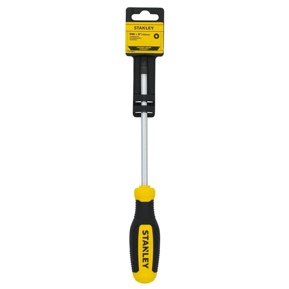 Stanley Shell T40 Screwdriver - Blend Handle, Multicolor, One Size
