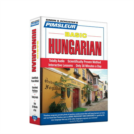 Pimsleur Hungarian Basic Course - Level 1 Lessons 1-10 CD : Learn to Speak and Understand Hungarian with Pimsleur Language (Best Way To Learn Hungarian)