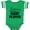 Football Green and White, variant on Inktastic Future Rugby Player Boys Baby Bodysuit
