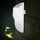 thumbnail image 2 of Sensor corporal para exteriores para iluminación de jardines, patios y calles, luz LED solar de pared blanca resistente al agua, 2 of 8
