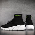 thumbnail image 6 of Mens Fashion Sneakers Lightweight Walking Casual Shoes Breathable High Top Sock Sneaker, 6 of 8
