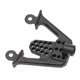 thumbnail image 2 of Paquete de 4 RC Crawler Coche Frente trasero Metal Metal Amortiguador Montaje Soporte de amortiguador desmontable Reemplazo ajustable para SCX10 1/10 Negro Sweethay FN000914-01, 2 of 6