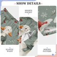 thumbnail image 6 of FORMRS Boys Pajama Pants with Pockets Size 9-10Y Kids Lounge Sleep Bottoms, Winter Goose Scarves, 6 of 8