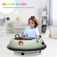 thumbnail image 7 of EastVita Kids 12V Ride on Bumper Car, Electric Toddlers Car Toys with Remote Control, Safety Belt, Music, Flashing Lights, 360 Degree Spin, Bumper Car, 7 of 7