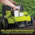 thumbnail image 3 of Sun Joe 24V-X2-DTS15 24-Volt* Cordless Scarifier + Dethatcher | 5-Depth Positions | 14-inch | Brushless Motor | with 2 x 4.0-Ah Batteries + Charger, 3 of 6
