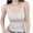 Khaki, variant on ZyeKqe Womens Tank Tops Built in Bra Sleeveless Undershirts Deep V Neck Camisole Top Soft Comfy Pajamas Vest