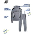 thumbnail image 5 of Pro Athlete Boys Sweatsuit Set - 2 Piece Soft Fleece Graphic Hoodies and Jogger Sweatpants (2T-16), 5 of 7