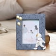 thumbnail image 1 of Picture Frame With Astronaut Figurine Table Photo With Spaceman Model Decorative Photo Frame For Birthday Party, 1 of 5