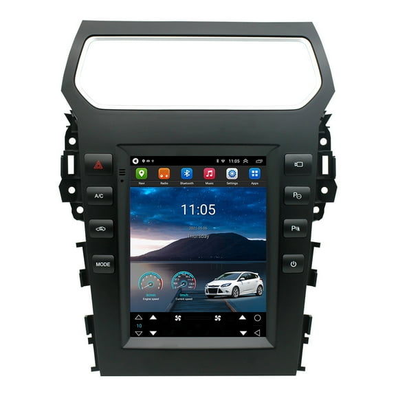 SNATEEN 9.7 inch Touch Screen Car Radio for Ford Explorer 2011-2019 GPS Navigation Multimedia Video DVD Carplay Stereo Receiver Head Unit