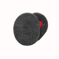 thumbnail image 2 of Bandless Ear Warmers/Fleece Earmuffs with - Charcoal, Small, 2 of 6