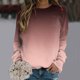 thumbnail image 4 of Gibobby Sudadera oversize mujer Sudadera de vellón de manga larga con cuello redondo para(Vino,M), 4 of 4