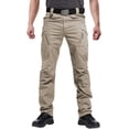 thumbnail image 3 of Hiwise Pantalones tácticos Ripstop para hombre, pantalones cargo elásticos resistentes al agua, pantalones de trabajo de senderismo EDC ligeros y duraderos, 3 of 4