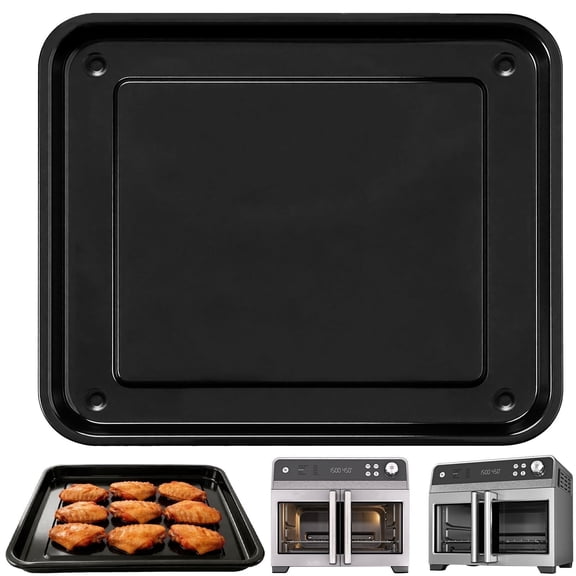 GCQ Air Fryer Grill Pan for Ninja French Door FO101 Premier Air fry Oven,12.2 × 12.2" Air Fryer Oven Tray Grill Plate Accessories Replacement Parts