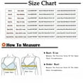 thumbnail image 2 of SMihono Women Everyday Front Snap Closure Padded Bra for Older Senior Front Close Builtup Sports Push Up Wire Free Bra Beige 38, 2 of 2