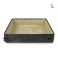 thumbnail image 1 of Caja de arena plegable para gatos, bandeja de arena portátil para exterior para mascotas y gatos (gris),S,11 kaili Sencillez, 1 of 2