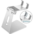 thumbnail image 2 of Soporte ajustable para teléfono celular, soporte de escritorio de aluminio para teléfono, 2 of 5