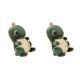 thumbnail image 1 of Bewildely Juguetes de peluche de dinosaurio de 30cm para niños, estilo bonito, animales suaves, recuerdos de fiesta, almohada para bebé, Verde 2piezas, 1 of 6