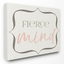 The Stupell Home Decor Collection The Kids Room by Stupell Elegant Fierce Mind Wall Art