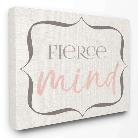 The Stupell Home Decor Collection The Kids Room by Stupell Elegant Fierce Mind Wall Art