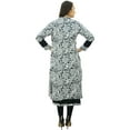 thumbnail image 6 of Bimba Women Straight Kurta Blouse with Rayon Shrug Jacket Designer Tunic, 6 of 9