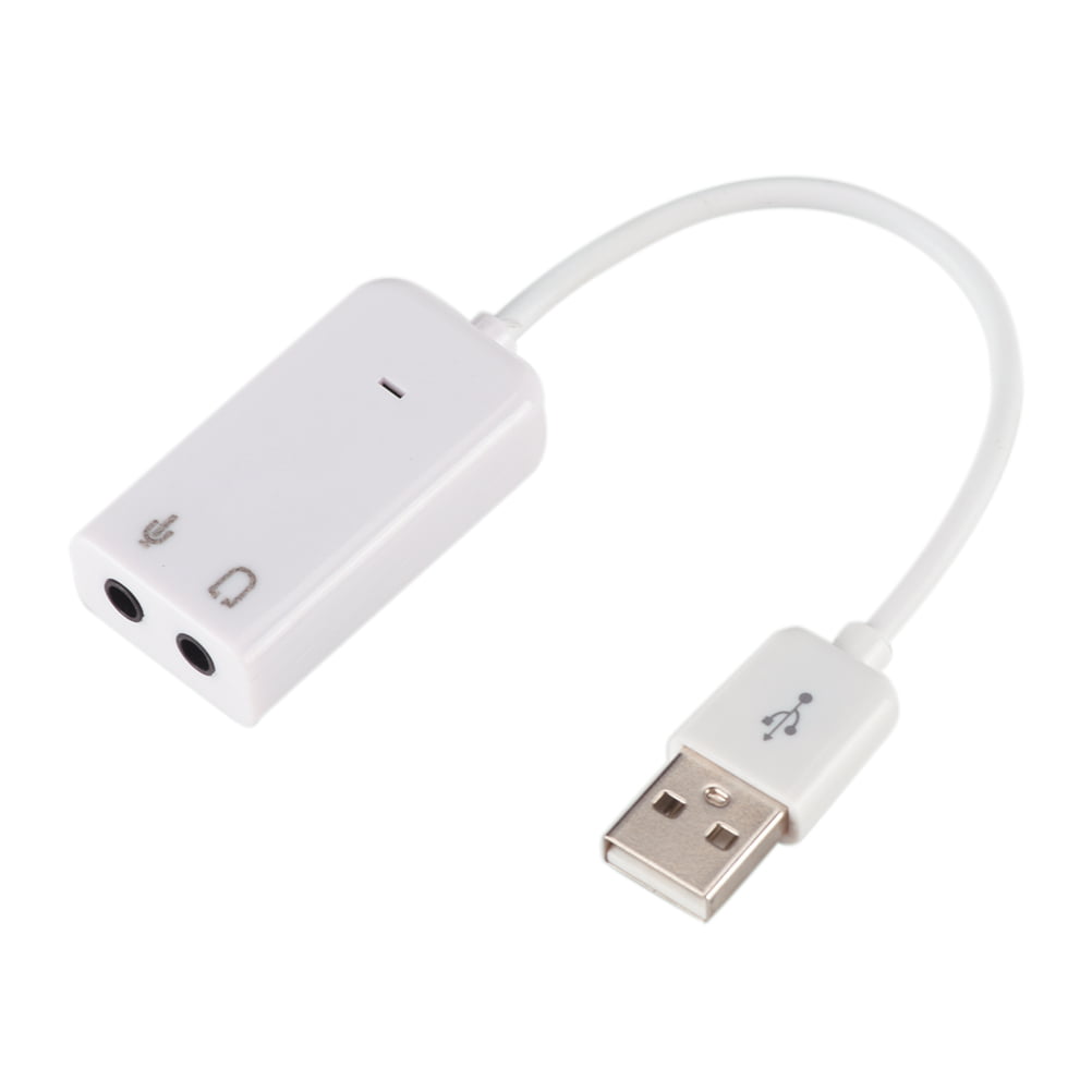 USB 7.1 Sound Card External Independent Computer Desktop With Cable Free DriveHI 