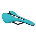 thumbnail image 1 of Bikes Saddle Multicolored Craftsmanship Hollow Design Biking Accessories Softness Replaced Part Cycling Pad Leather Cushion Shockproof Replaced Part Blue, 1 of 7