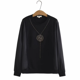 thumbnail image 1 of Colección de otoño liuwei Top de punto de seda helada para mujer con adornos de diamantes talla grande, 1 of 4