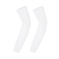 thumbnail image 2 of Arm Sleeves for Kids,UV Sun Protection Cooling Arm Sleeves for Youth Boys Girls Toddler,Sports,Running White, 2 of 6