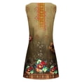 thumbnail image 5 of SMihono Robe d'Été Grande Taille pour Femmes 2023 Décontractée Ample d'Été à Imprimé Floral Robe Débardeur Ajourée Robe de Plage Sans Manches Robes, 5 of 5