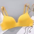 thumbnail image 2 of Kcodviy Women's Comfortable and Transparent Sports Bra for Big Busted Women Shoulder Strap Cordless Backless Wireless Bras for Women Spongeless with Convertible Shoulder Sports Bra with Padding Stra, 2 of 3