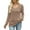 Khaki, variant on Breezora Women's Soft Knit Sweater V Neck Textured Long Sleeve Pullover Relaxed Fit Cozy Everyday Top L Size Wine