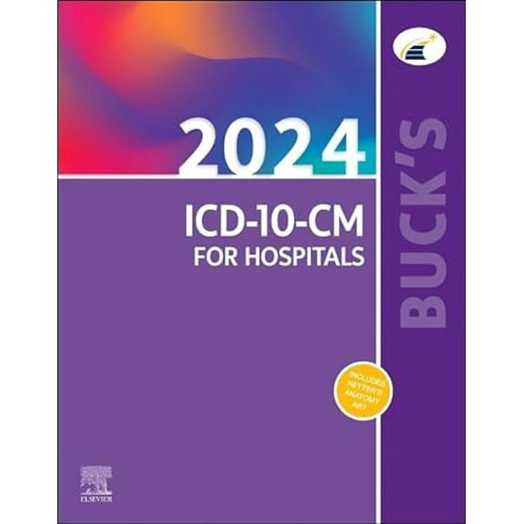 Pre-Owned Buck's 2024 ICD-10-CM for Hospitals (ICD-10-CM Professional for Hospitals), 9780443111815, 0443111812, Paperback, 1 edition