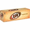 thumbnail image 4 of (2 pack) A&W Cream Soda Cans - 12 fl oz - 12 pk, 4 of 6