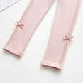 thumbnail image 4 of VERUGU Kids Spring Fall Solid Color Comfort Boys and Girls Baby Elastic Waist Long Pants Cotton Cute Full Length Pants Pink 1 Years, 4 of 8
