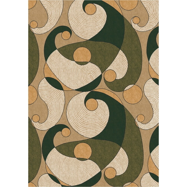 Milliken Pastiche Area Rug REMOUS DEEP OLIVE Remous Deep Olive 10' 9" x 13' 2" Rectangle