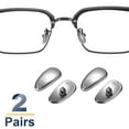 thumbnail image 3 of Eyeglass Nose Pad Thickness Anti-Slip Glasses Nose Grips for Plastic Frames Grey, 3 of 7