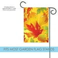 thumbnail image 5 of Toland Home Garden Happy Fall Welcome Leaves Fall Flag Double Sided 12x18 Inch, 5 of 5