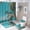 style-1184, variant on Shower Curtain Sets 4 Piece Beautiful Palm Tree with Non-Slip Rugs, Toilet Lid Cover and Bath Mat Summer Autumn Palm Tree on The Beach Sea Ocean Tropical Sunset Bathroom Accessories Set Decor with