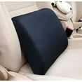 thumbnail image 2 of Hidetex Lumbar Support For Office Chair | Back Pillow For Car | Memory Foam Orthopedic Cushion by FORTEM | Provides Low Back Support Cushion, 2 of 6