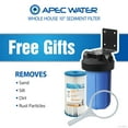 thumbnail image 7 of APEC GREEN-CARBON-15 Premium Whole House Water Filter Up to 1,000K Gallon, Removes Chlorine, Chloramine and More, 7 of 7