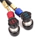 thumbnail image 2 of 4x R134A A/C Compresor de CA R-134A Adaptador de Acoplador Rápido Manual Aire Acondicionado Conectores SAE 1/4 Accesorios, 2 of 5