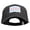 Black, variant on Chicago Flay Embroidered New Big Size High Profile Twill Cap - Khaki XL-3XL