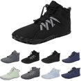 thumbnail image 5 of XIMIN Winter Barefoot Hiking Boots Slip On Warm Zero Drop Snow Boot Wide Toe Box Ankle Boots Minimalist Waterproof Shoes Five Finger Sneakers Hike Shoes, 5 of 5