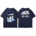 thumbnail image 1 of Arctic Monkeys Rock Band para hombre y mujer, Camiseta de algodón, Tops Vintage de verano, camiseta informal, Hip Hop, ropa Hipster divertida, novedad de 2023 xuanjing unisex, 1 of 2